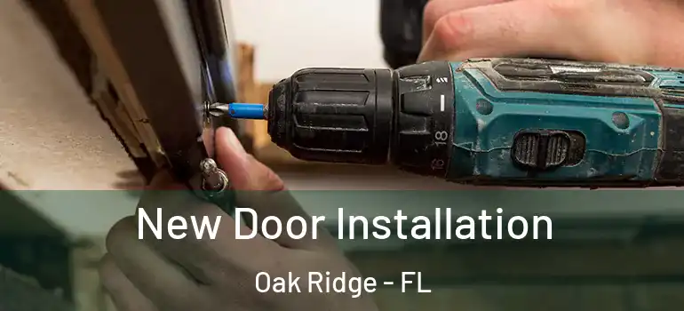  New Door Installation Oak Ridge - FL